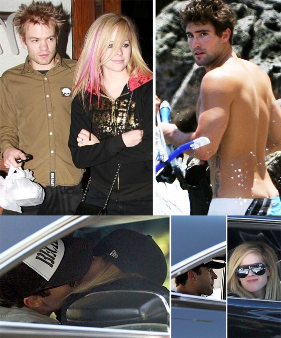 Brody Jenner And Avril Lavigne Pictures. Avril Lavigne is catching
